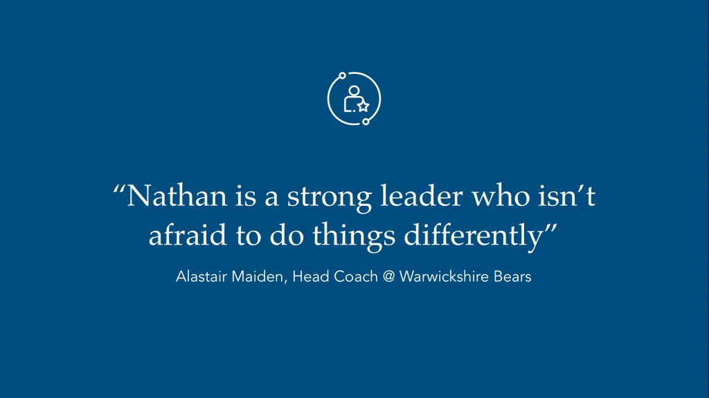 Alastair Maiden testimonial for Nathan Wood